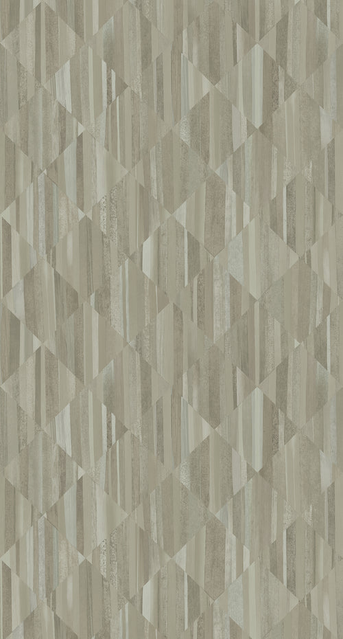 Origin Wallcoverings fotobehang 3D-houtmotief taupe - 1,5 x 2,79 m - 357297 - vtwonen shop