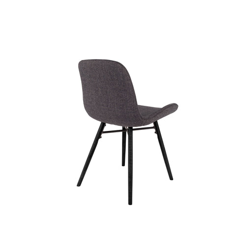 Housecraft Living Lester Eetkamerstoelen  Antraciet - Set van 2 - vtwonen shop