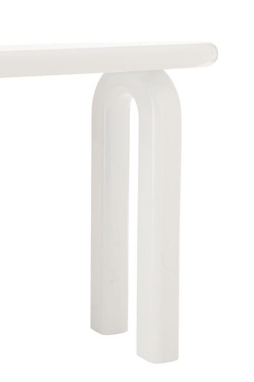 J-Line decoratie Console Archie - hout - wit