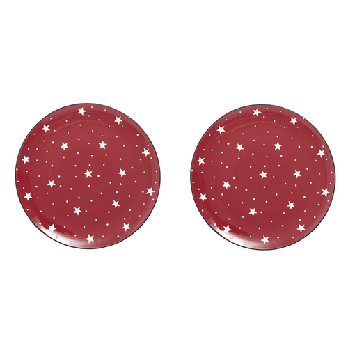 Sia Deco - Kerststol - Rood - Keramiek - H1.7 - vtwonen shop