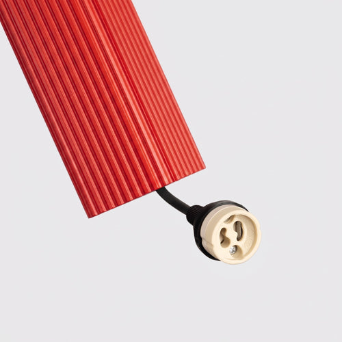 Sollux Lighting Hanglamp RAYO 3P rood - 20x20x108cm