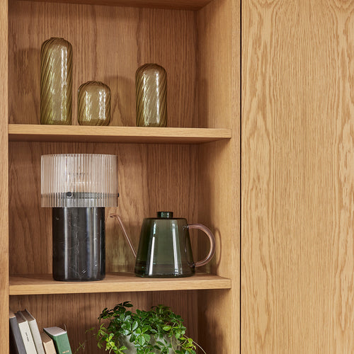 Hübsch vazen Fleur - glas - ø7xh10, ø7xh15, ø7xh20cm - vtwonen shop