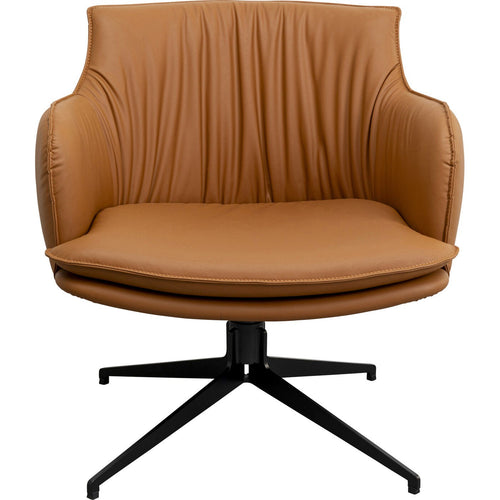 Kare Design Draaifauteuil Bonnie bruin