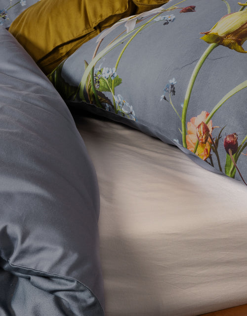 Essenza Ficaria dekbedovertrek - Tweepersoons – 200x200/220 cm - Grijs