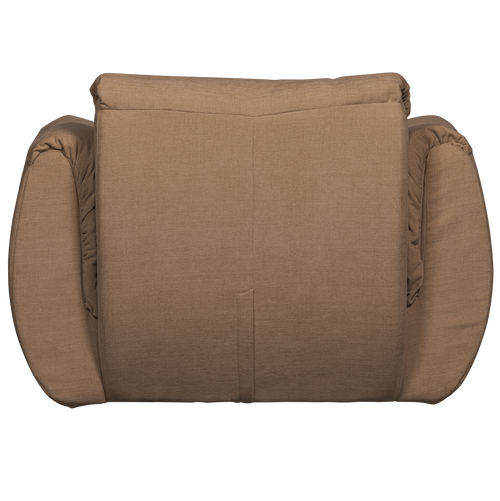 WOOOD draaifauteuil Baggy - Geweven Chenille - Bruin - 81x104x84 - vtwonen shop