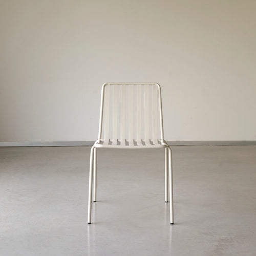 Tikamoon Metalen stoel in crèmekleur - Beige