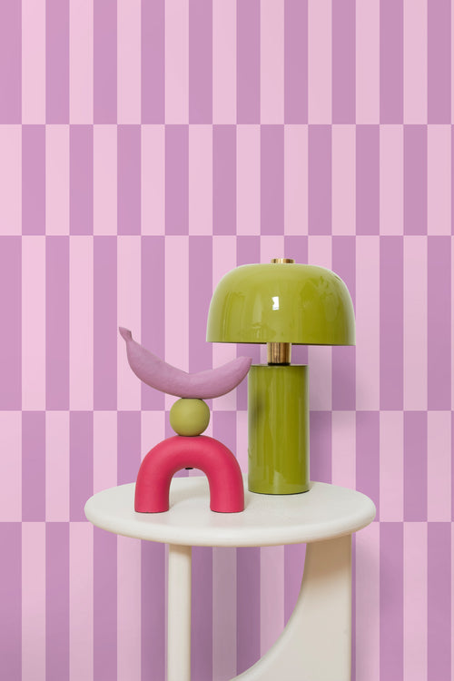 ESTAhome behang strepen paars - 50 x 900 cm - 131422 - vtwonen shop