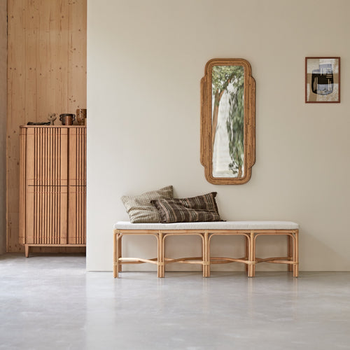 Tikamoon Rotan bank - Naturel - vtwonen shop