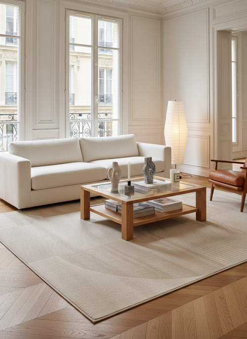 AFK Living vloerkleed Phoebus - zeer zacht - beige - 200x290 cm
