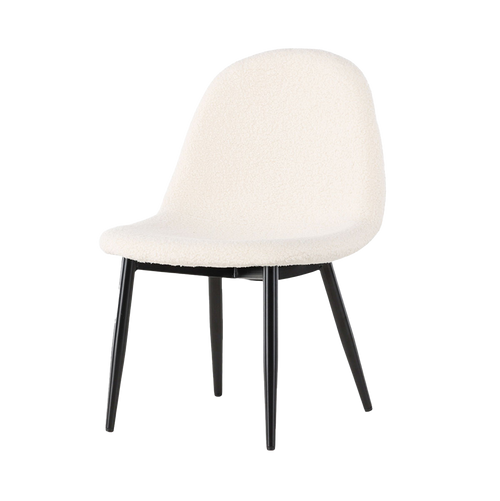 Nest living Thor teddystof kinderstoel wit - vtwonen shop