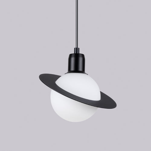 Sollux Lighting Hanglamp HYPERION 1 zwart - 20x20x125cm