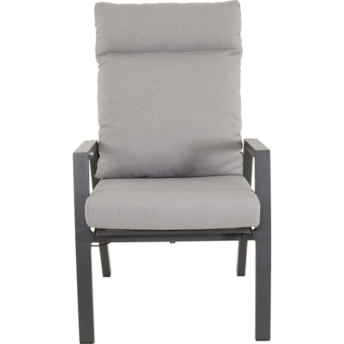 Lesli Living bistrostoel Malik - grijs - 65x75x105cm - set van 2
