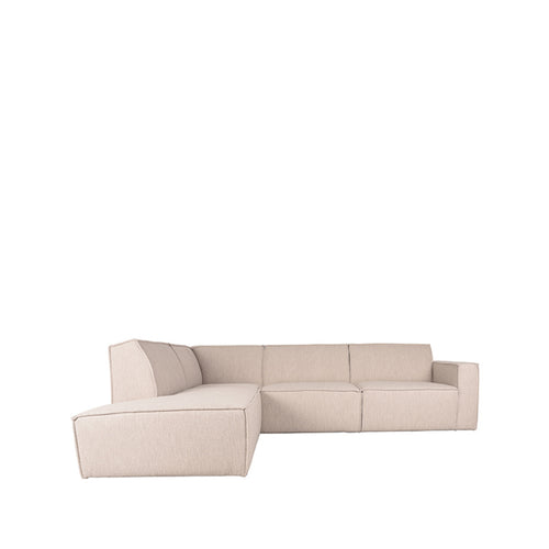 LABEL51 Bank Kay 2,5-Zits Hoek Links - Naturel Bouclé - 283x218x80cm - vtwonen shop