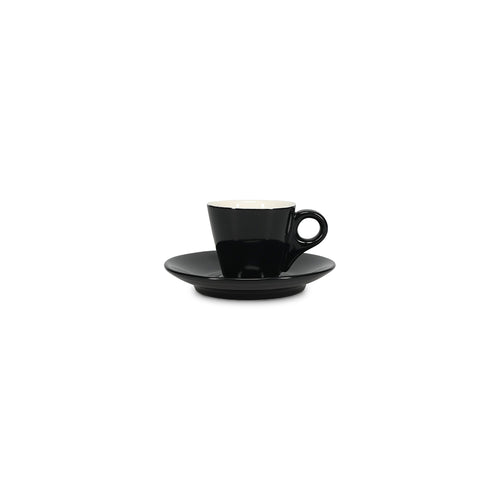 Bonbistro - Mokkakop 8cl zwart Barista - Set van 6