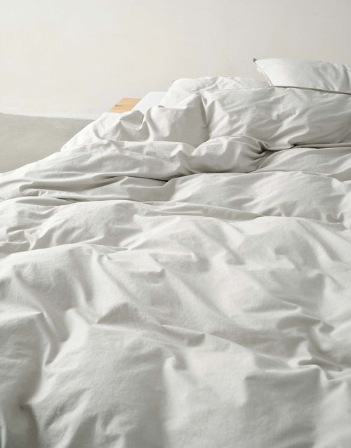 Marc O'Polo Senja dekbedovertrek - Lits-Jumeaux XL – 260x200/220 cm - Grey mist