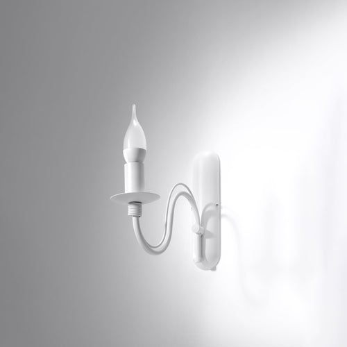 Sollux Lighting Wandlamp MINERWA wit - 6x25x25cm