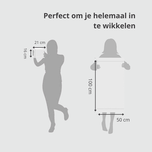 Ten Cate handdoeken 6 stuks - 50x100 cm - washandjes 6 stuks - antraciet - vtwonen shop