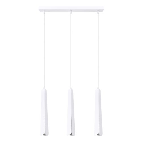 Sollux Lighting Hanglamp PRYSM 3L wit - 45x5x120cm