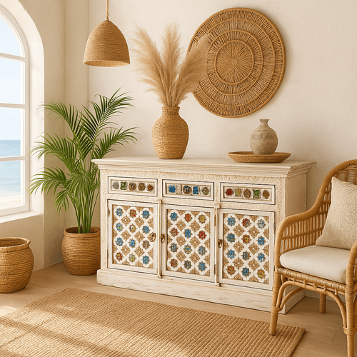 Kare Design Dressoir Bazar 3 deuren 3 laden - vtwonen shop