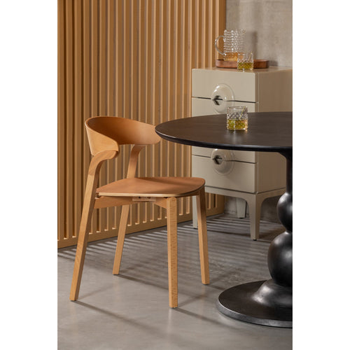 WOOOD eetkamerstoelen  Cras - Essenhout - Naturel - Set van 6 - vtwonen shop