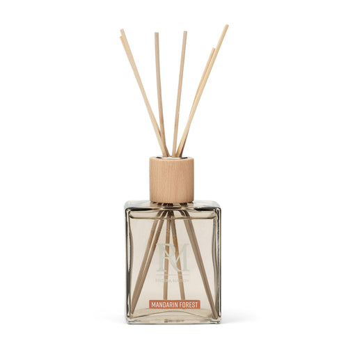 Rivièra Maison Mandarin Fragrance Sticks 200 ml - Glas - Bruin - vtwonen shop