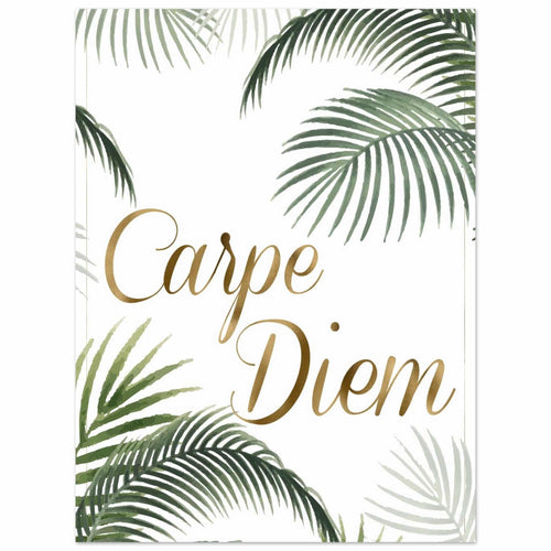 Artfulprints  Boho – Carpe diem   poster 30x40 cm - vtwonen shop