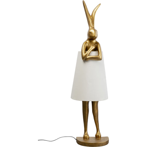 Kare Design Vloerlamp Animal konijn 150cm goud - vtwonen shop