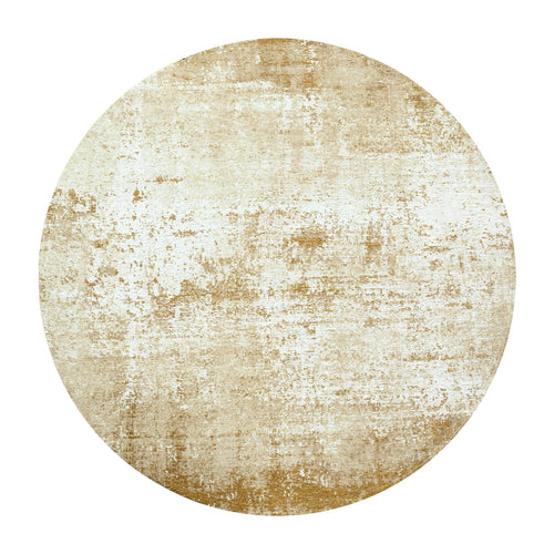 Louis De Poortere vloerkleed Mercury - geel - 240x240cm - vtwonen shop