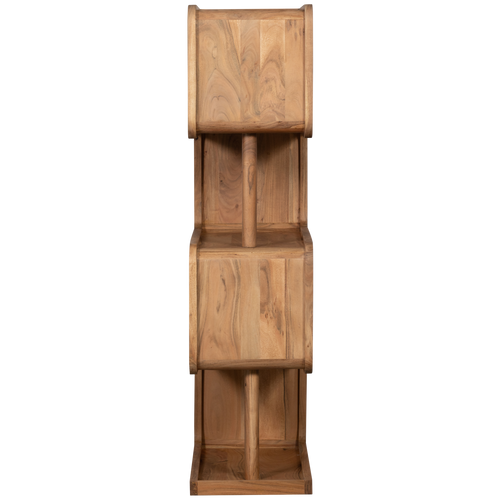 BePureHome open kast Rattle - Hout - Naturel - 160x82x40 - vtwonen shop