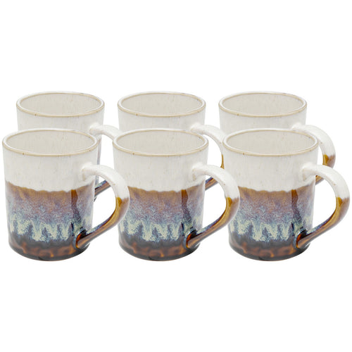 Kare Design Mokken Brezza bruin (6/set)