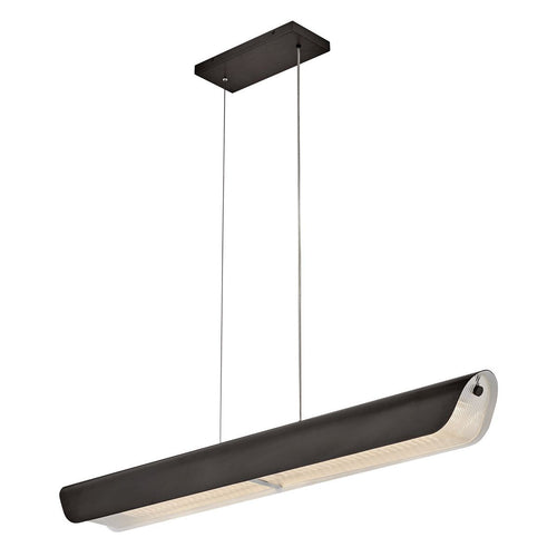 LED-Deckenleuchte, modern, Schwarzoxid, 3000 K