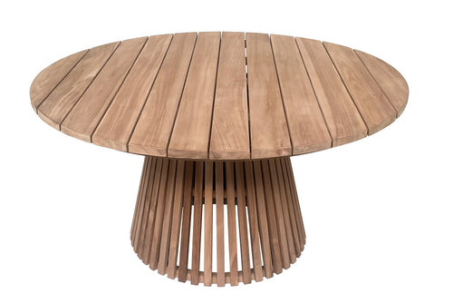 Livingfurn tuintafel Cindo - 120cm - bruin