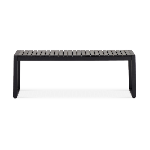 Lisomme Job tuinbank zwart - 120 x 43 cm - vtwonen shop