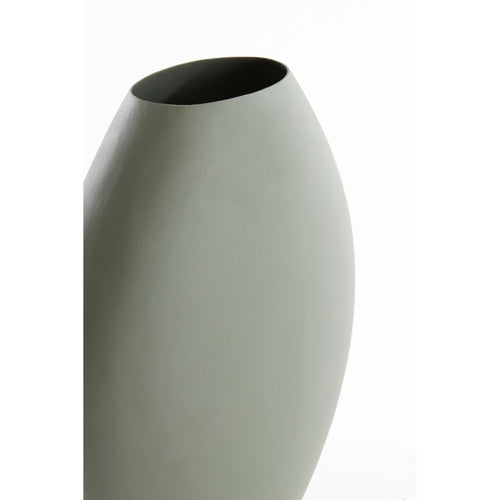 Luqaza vaas Rodin - groen - 25x12x32cm