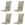 Madison tuinstoelkussen hoge rug Elisa - multikleur - 123x50x5cm - set van 4