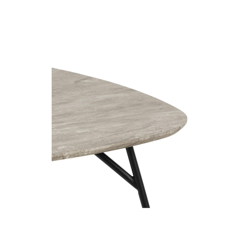 Rebellenclub Salontafel Komi - 90 x 90 cm - Marmer Look - vtwonen shop