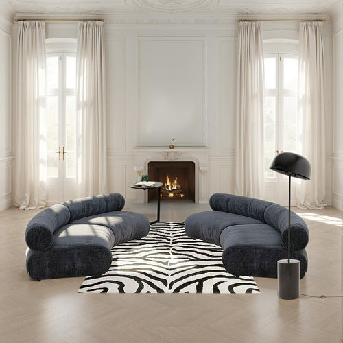 Kare Design Vloerlamp Loungy 160cm zwart