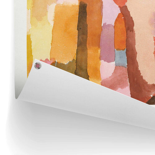Reinders tuinposter Paul Klee - Movement of Vaulted Chambers - 80x60cm