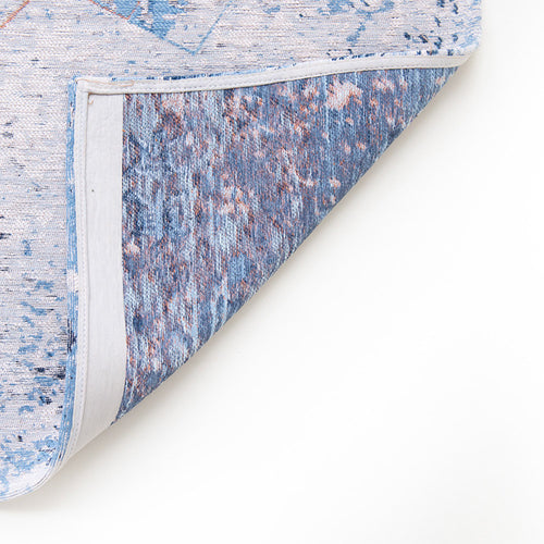 Louis De Poortere binnen & buiten machinewasbaar vloerkleed Cities Tokyo van 40% gerecycled PET - blauw - 240x340cm