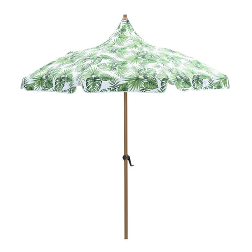 Garden Impressions stokparasol Aloha palm green Ø180 cm