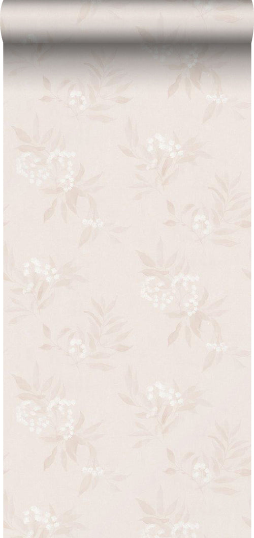 Borastapeter behang bloemen roze - 53 cm x 10.05 m - 660534 - vtwonen shop