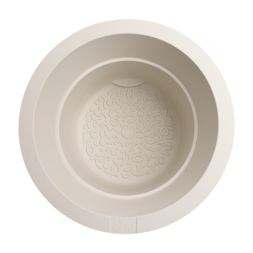 elho amber grail 30 linnen wit | Bloempot |Premium statementdesign