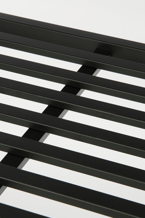 Mica Decorations  Greenrax Plantentafel - L118 x B38 x H36 cm - Metaal - Zwart