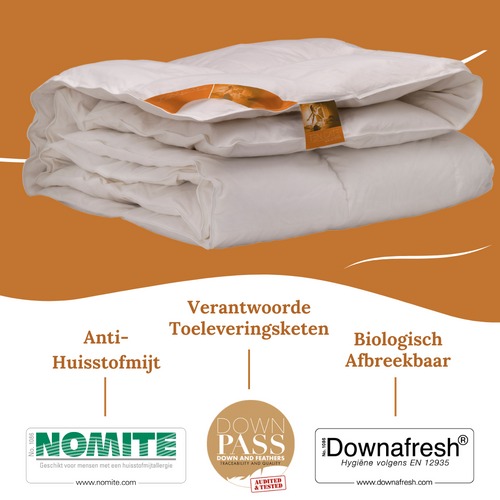 Ten Cate dekbed - all year met dons - 200x220 - vtwonen shop