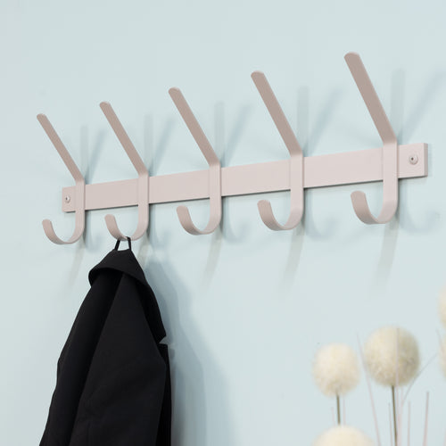 Spinder Design kapstok Dexter 5 - Silky Taupe - 5 haken - vtwonen shop