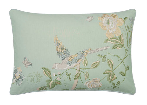 Laura Ashley Sierkussen Summer Palace Eau de Nil 40x60cm - vtwonen shop