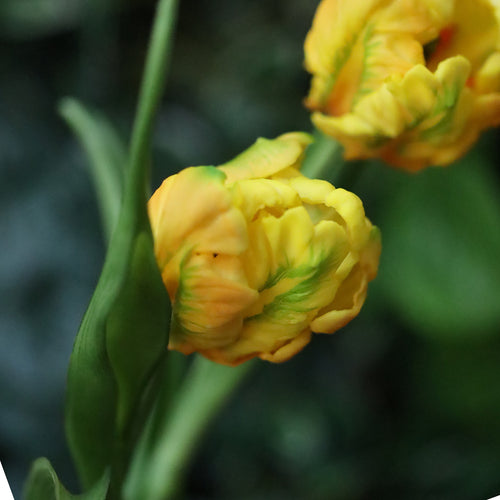 Maxifleur Kunst Tulpenbos RT 40cm Geel