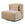 DÉJA Living Draaifauteuil Ethan - Beige Stof - 88x95x75cm