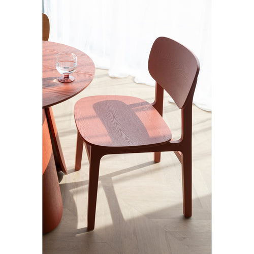 Zuiver Fleur Eetkamerstoelen Rood - Set van 2