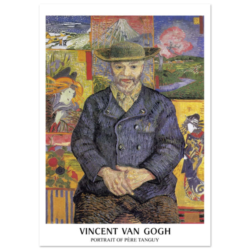 Artfulprints  Vincent van Gogh - Portrait of Piere   poster A4 21x29.7 cm - vtwonen shop